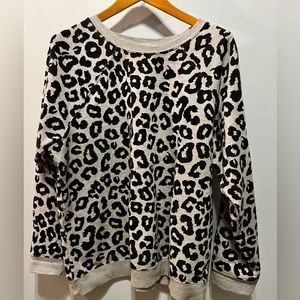 Leopard Lightweight Sweatshirt